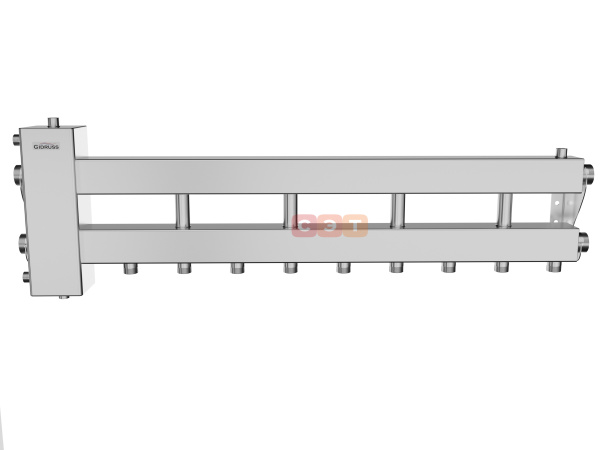 BMSS-150-5D (нерж., до 150 кВт, подкл. котла G 1½″, 4 контура G 1″, боковой контур G 1½″)